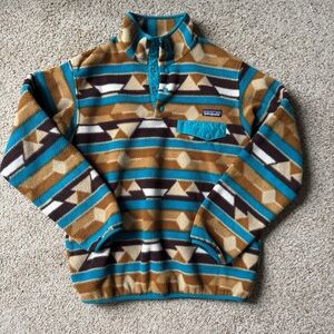 Patagonia Women's Lightweight Synchilla Snap-
T Pullover